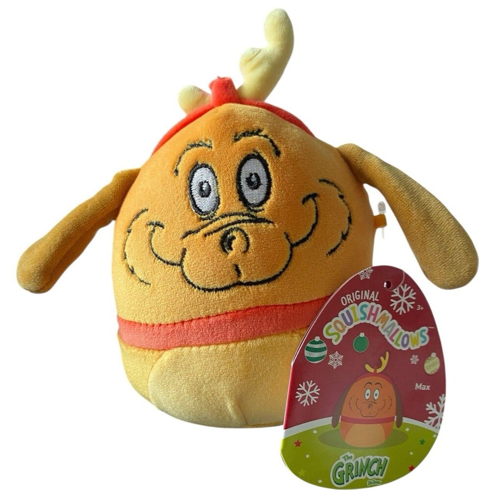 Squishmallows  Dr. Seuss - MAX Reindeer 5' Christmas Plush  Stuffed Animal Toy